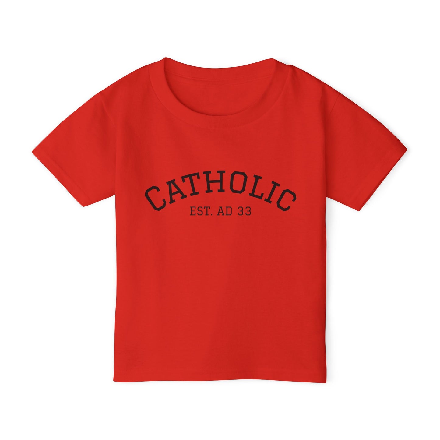 Catholic Modern Minimalist Toddler T-Shirt