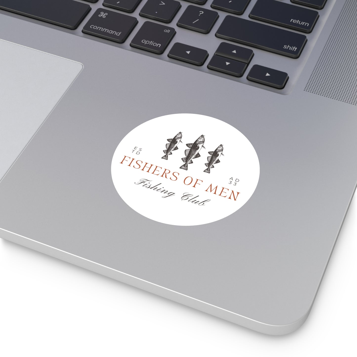 Fishing Club Vinyl Sticker