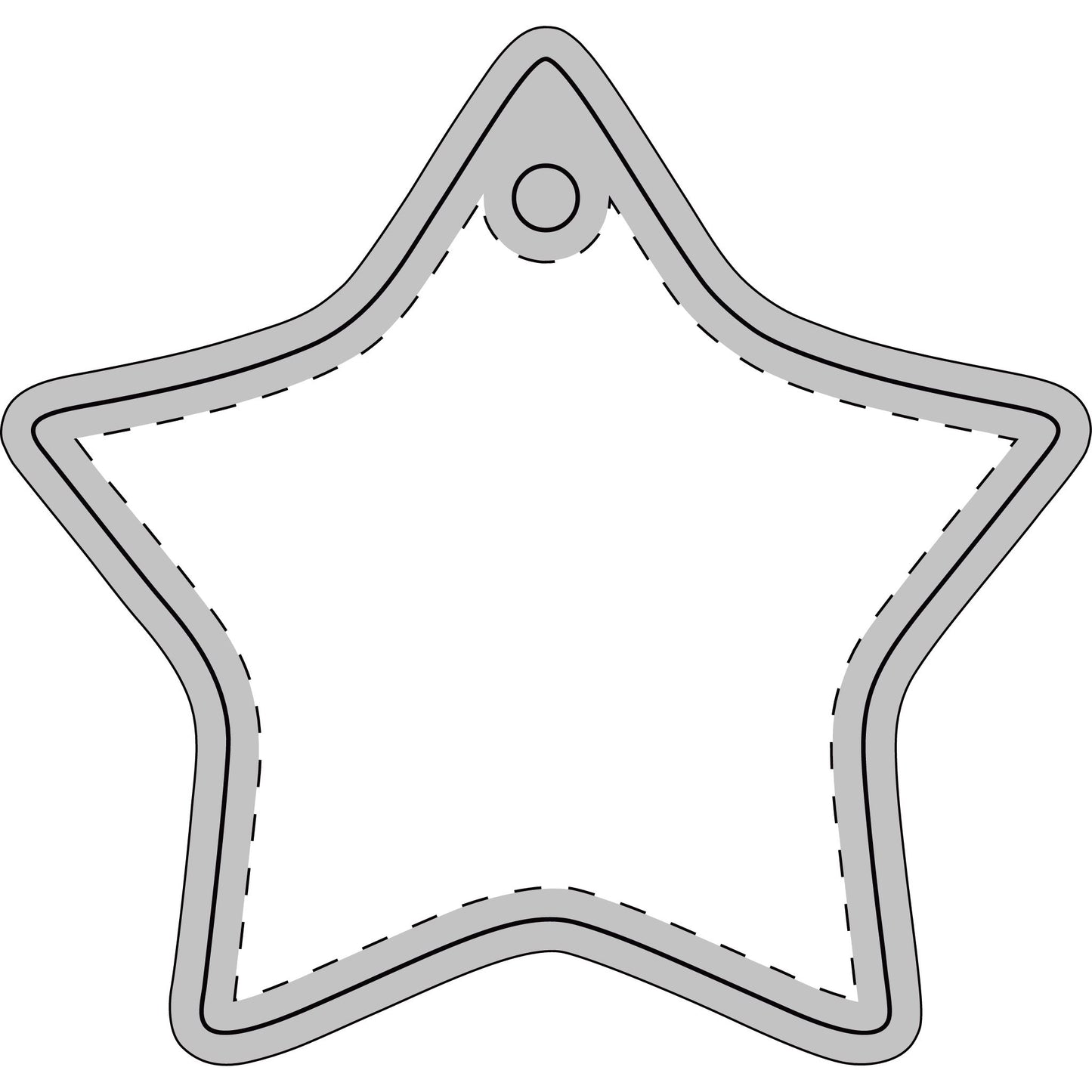 Ceramic Star Ornament