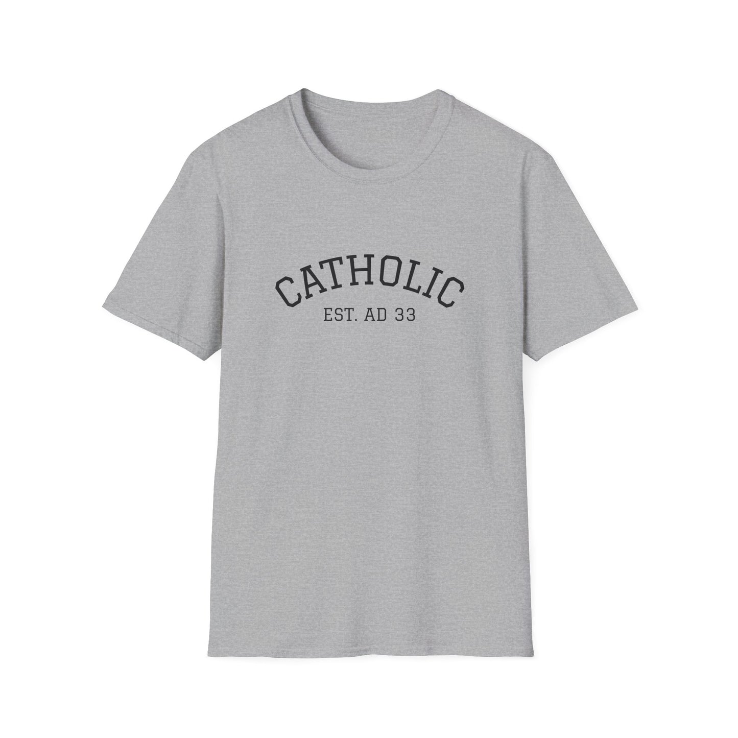 Catholic EST AD 33 Tee