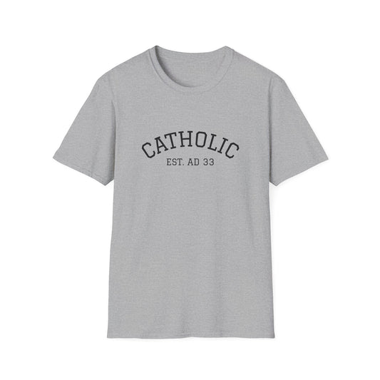 Catholic EST AD 33 Tee