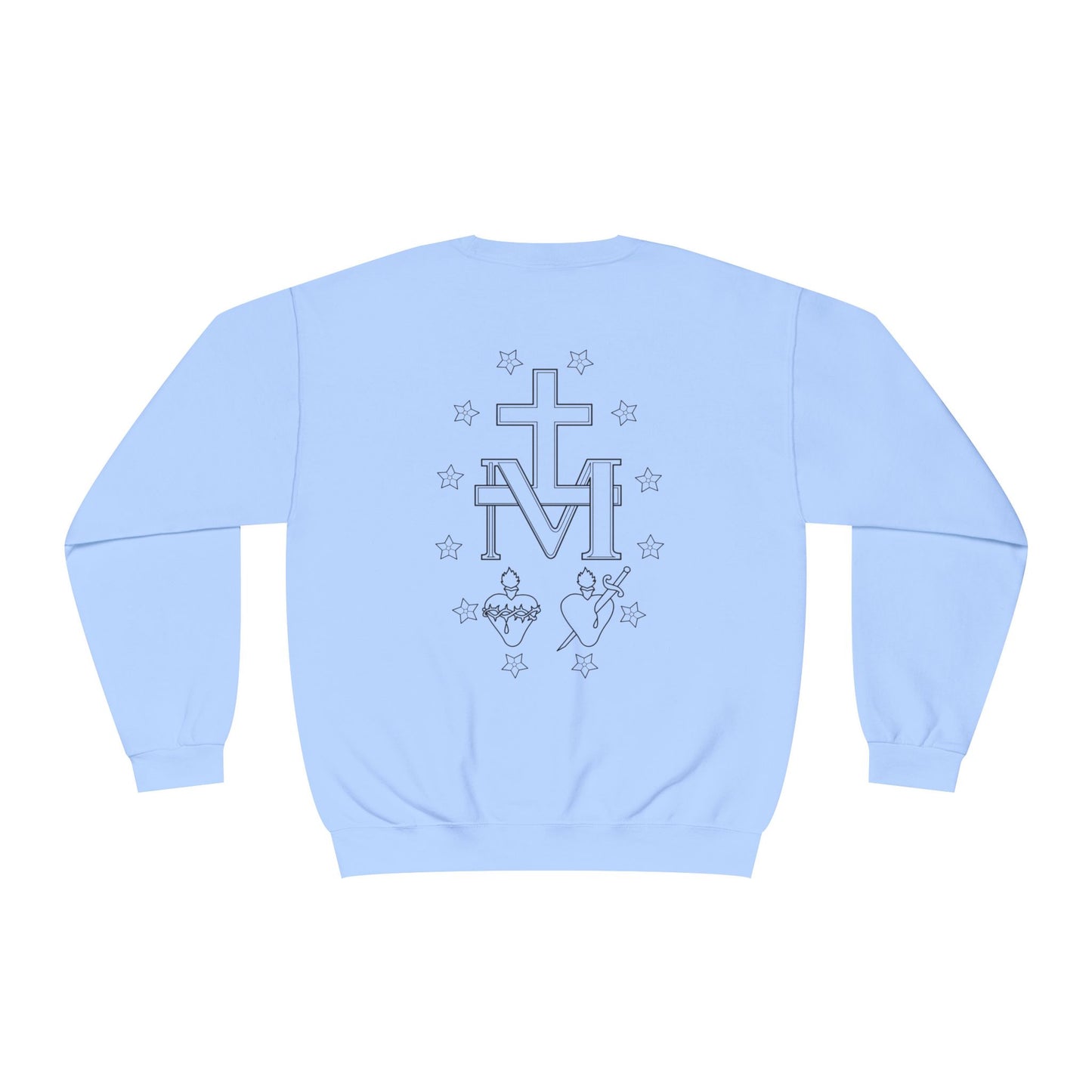 Pray for Us - Unisex NuBlend® Crewneck Sweatshirt