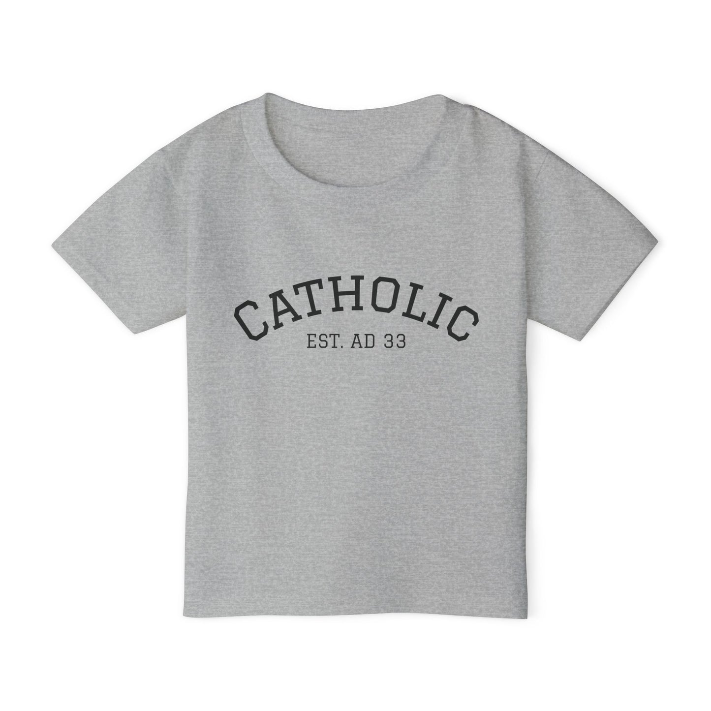 Catholic Modern Minimalist Toddler T-Shirt
