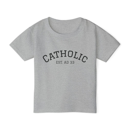 Catholic Modern Minimalist Toddler T-Shirt
