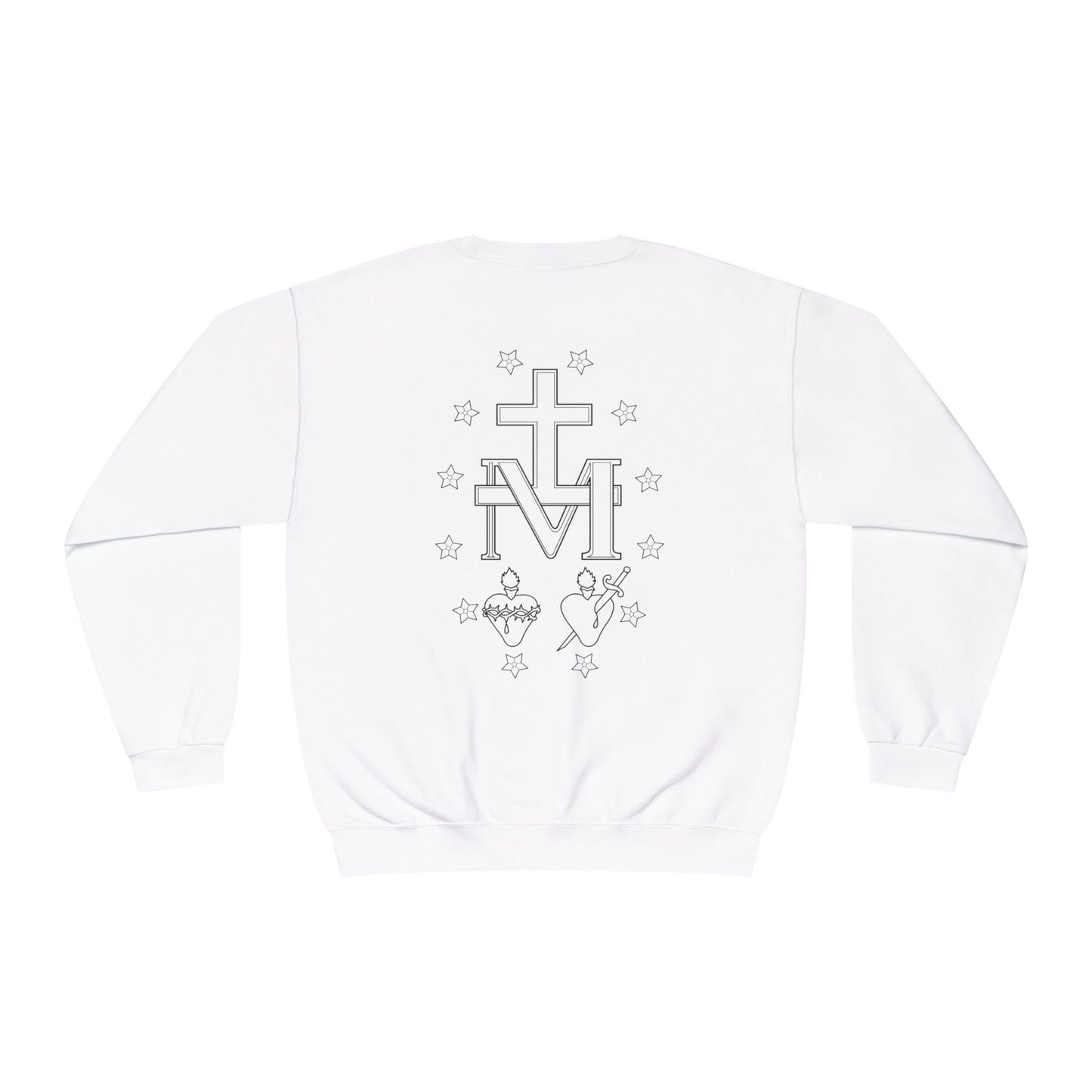 Pray for Us - Unisex NuBlend® Crewneck Sweatshirt