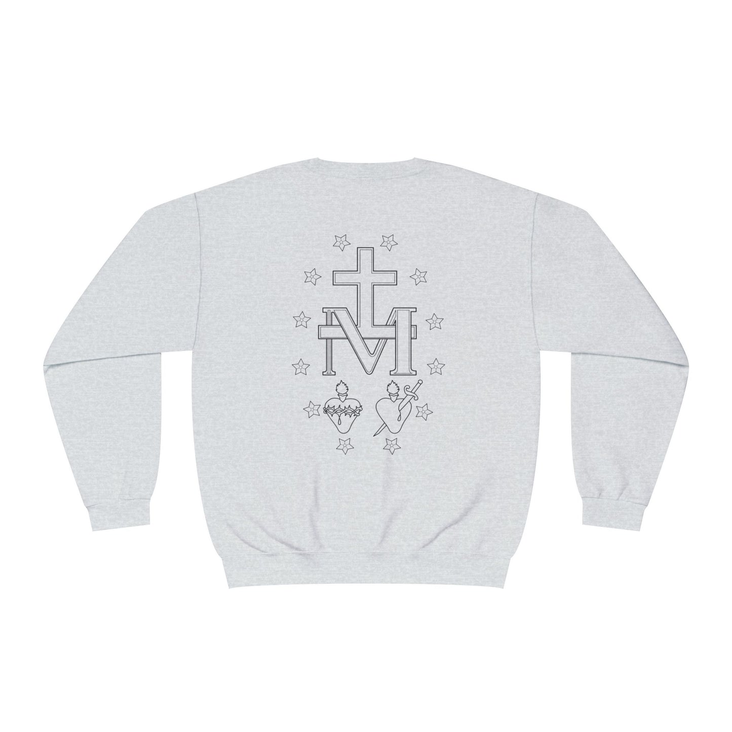 Pray for Us - Unisex NuBlend® Crewneck Sweatshirt