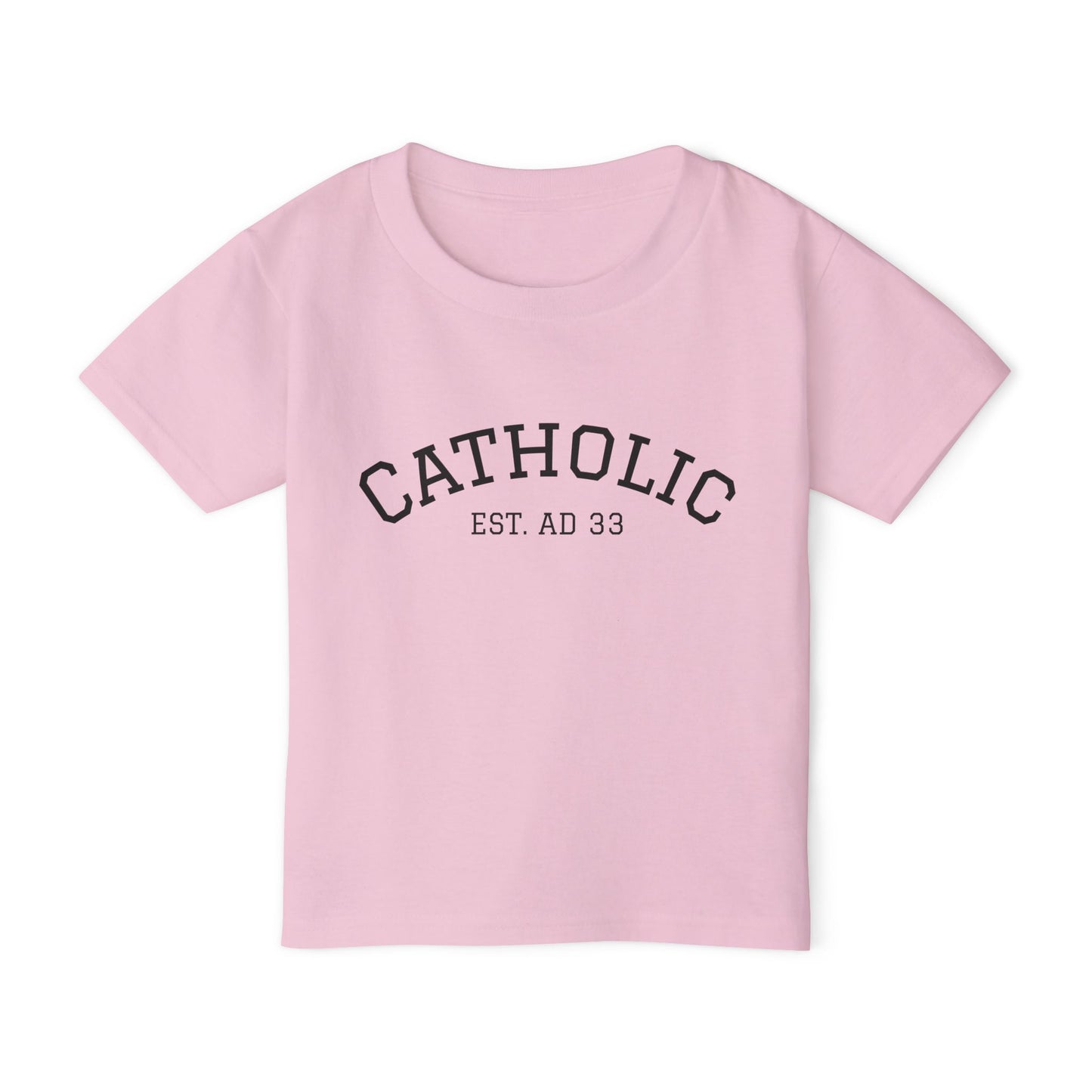 Catholic Modern Minimalist Toddler T-Shirt