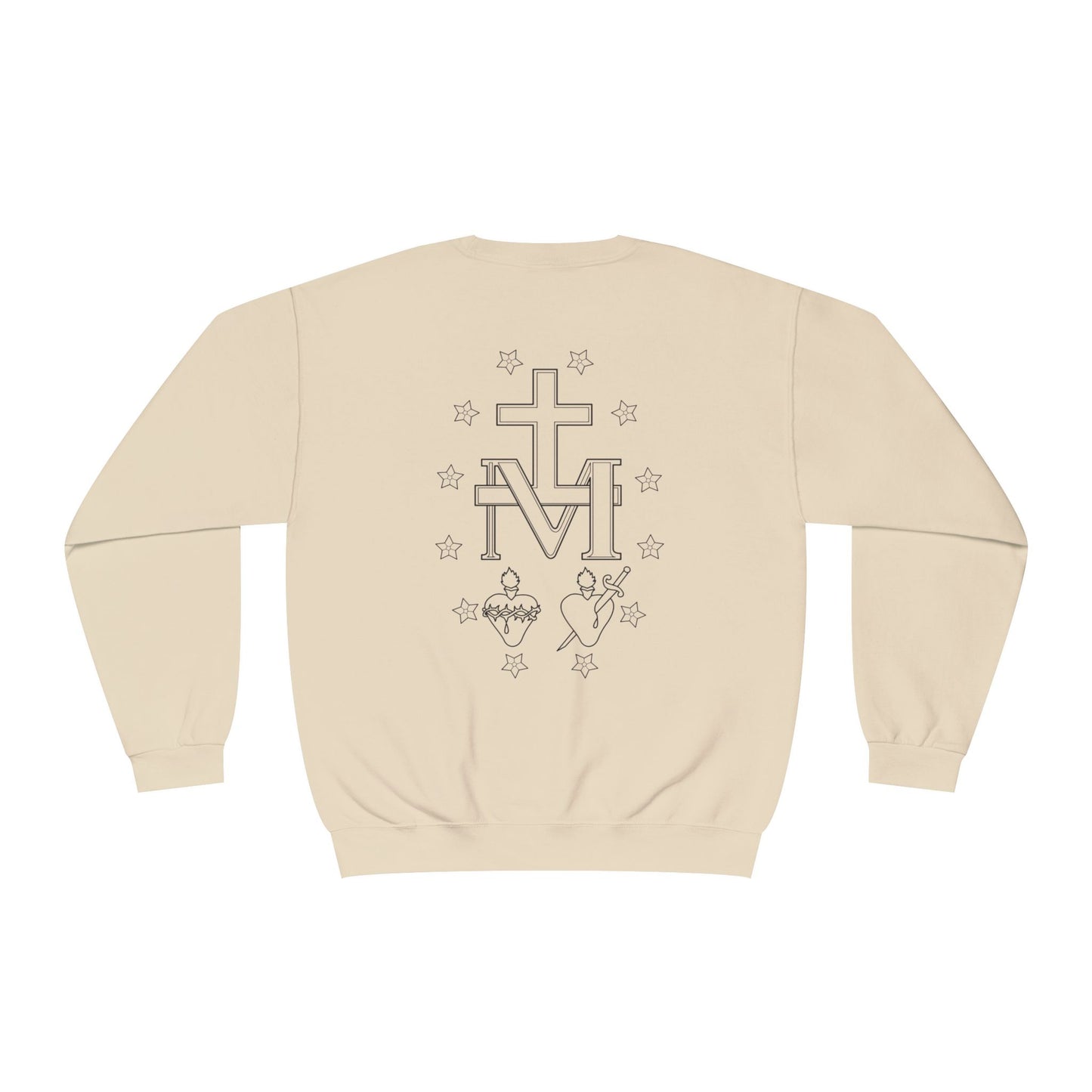 Pray for Us - Unisex NuBlend® Crewneck Sweatshirt