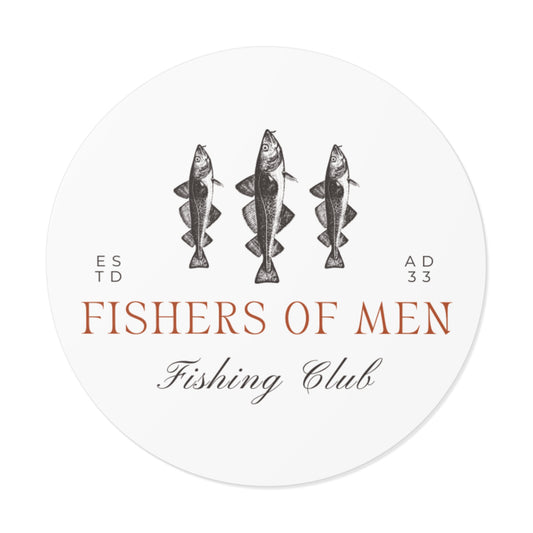 Fishing Club Vinyl Sticker