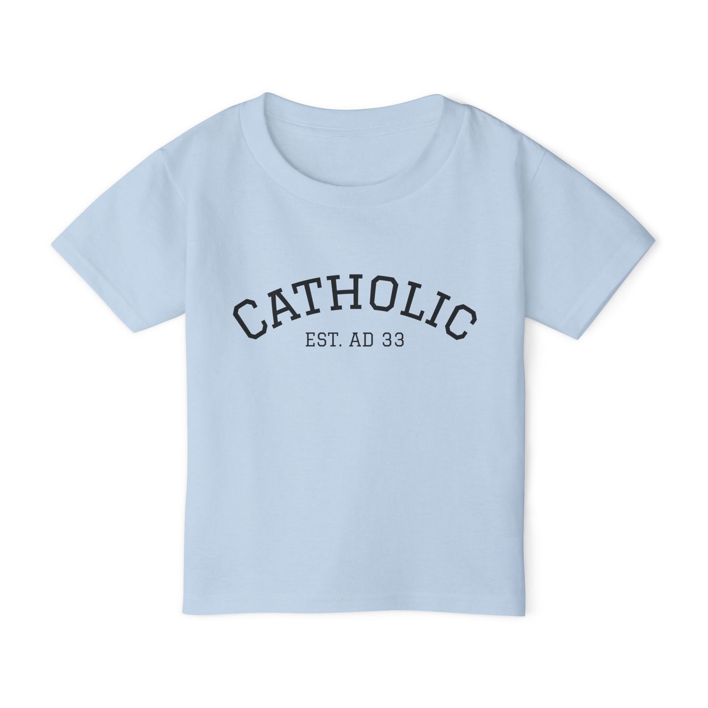 Catholic Modern Minimalist Toddler T-Shirt