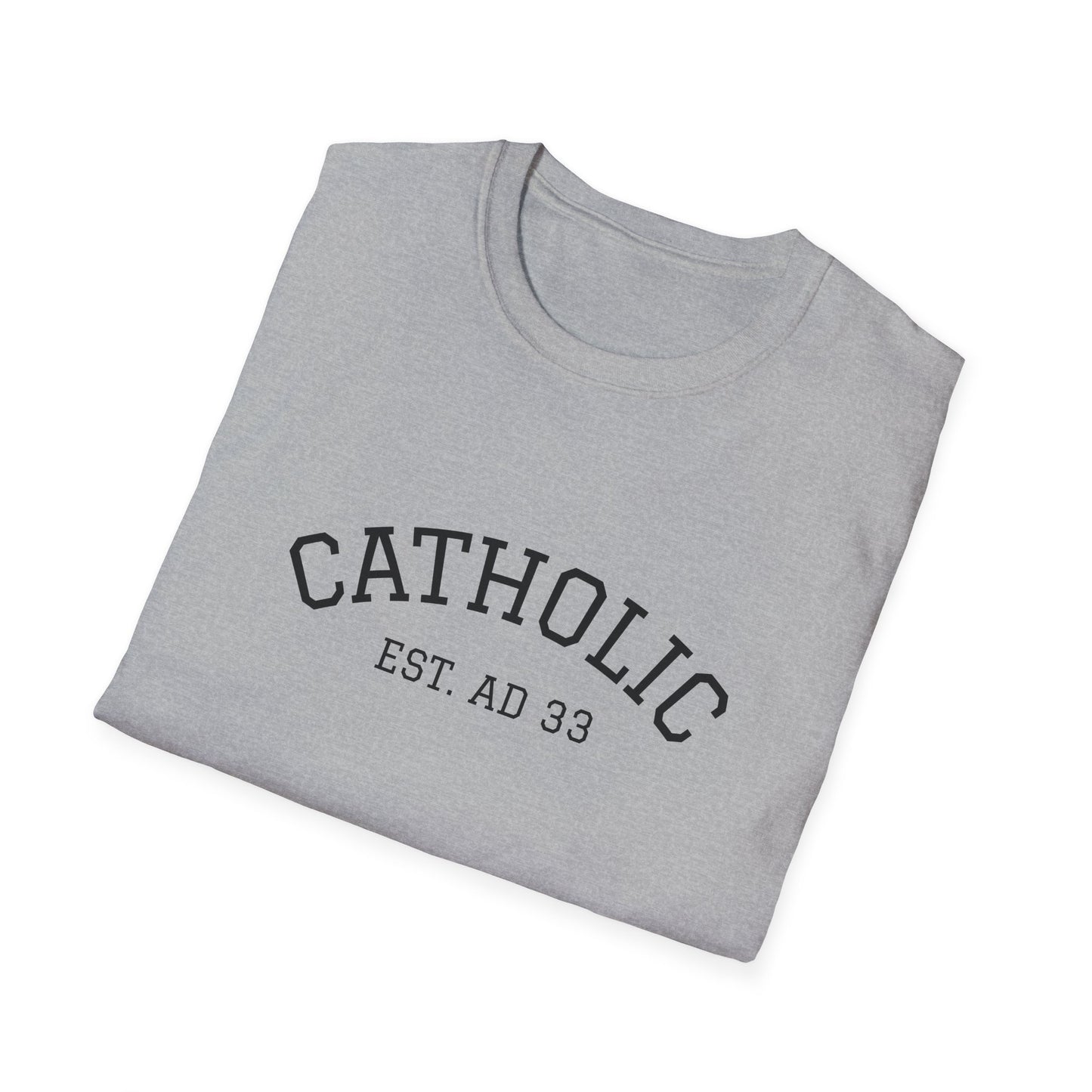 Catholic EST AD 33 Tee