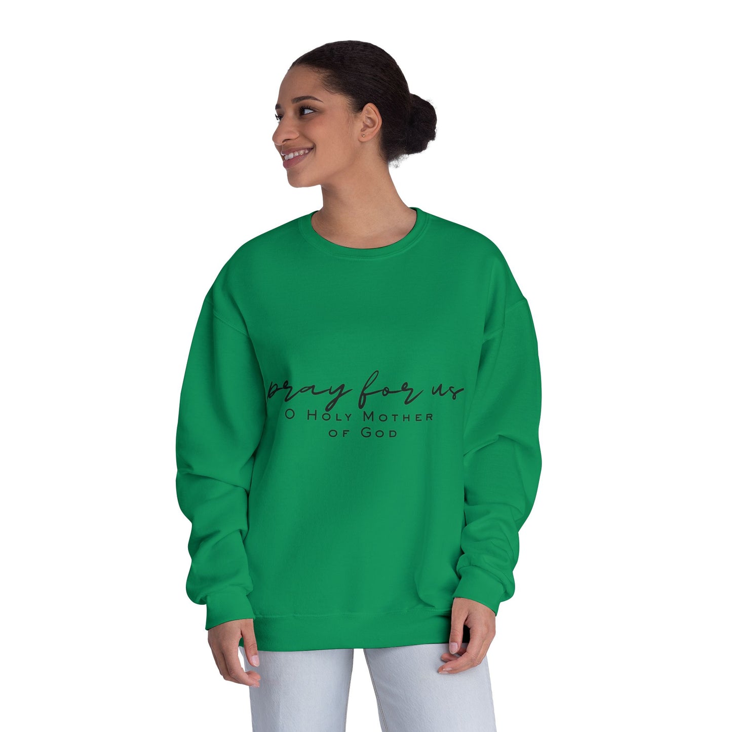Pray for Us - Unisex NuBlend® Crewneck Sweatshirt